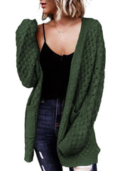 Knitted Cardigan Sweater Coat For Women