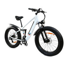 Electric Bike For Adults - 500W Motor 25MPH Speed Removable Battery 48V 12AH, 26 Inch Fat-Tire Electric Bicycle, 8 Speed Battery Powered Mountain Bicycle US only