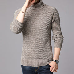 Pull décontracté en chenille pour hommes