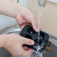 Crâne en silicone 3D de personnalité créative d'Halloween