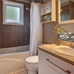 Crystal Epoxy Mosaic Tiles 3D Three-dimensional Wall Stickers Living Room Entrance Decoration Free Self-adhesive Wallpaper