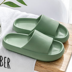 EVA plastic non-slip couple sandals and slippers