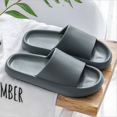 EVA plastic non-slip couple sandals and slippers