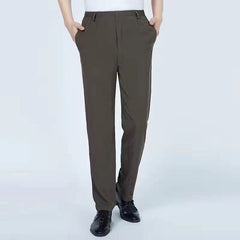 New Men's Elastic Waist Pants Thin Loose Casual Pants