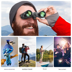 New Double Tube HD Magnifier Night Vision Outdoor Concert