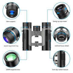 New Double Tube HD Magnifier Night Vision Outdoor Concert