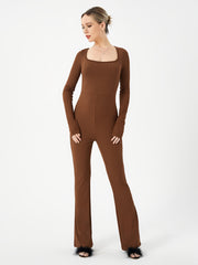 Combinaison ample et décontractée pour femmes, très extensible