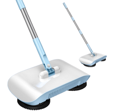 Hand Push Sweeper Household Broom Dustpan Mop Floor All-in-one Machine Gift Mop Sweeper