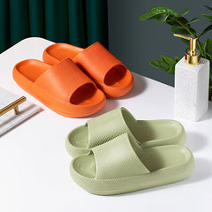 EVA plastic non-slip couple sandals and slippers