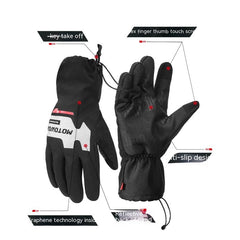 Cycling Gloves Touch Screen Gloves Waterproof Cover