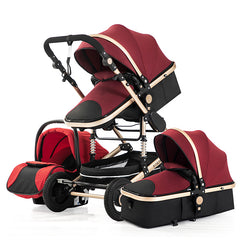 Good Quality Travel Baby Stroller Luxury 3 In One