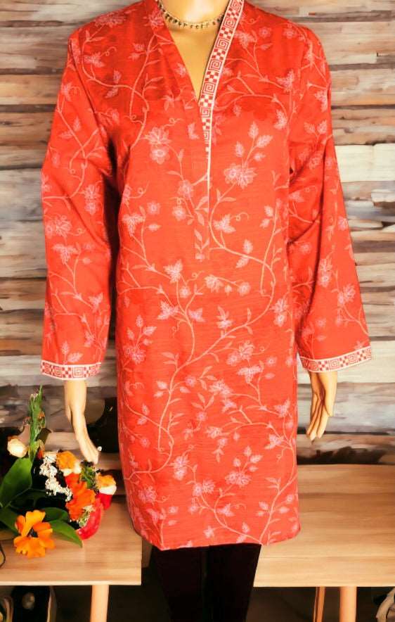 100% cotton pakistani kurti dress (size medium).