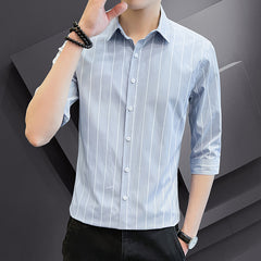 Business Non-iron Men's White-inch Shirt