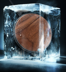 New Round Wooden Wireless Charger 15W Fast Charge Walnut Maple Wood Craft Gift Mobile Phone Wireless Fast Charger