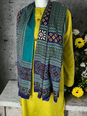 brand new ladies shawl with threadwork (best gift)