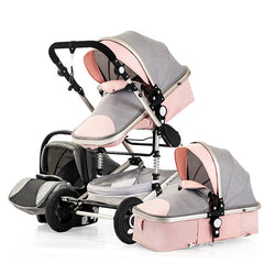 Good Quality Travel Baby Stroller Luxury 3 In One