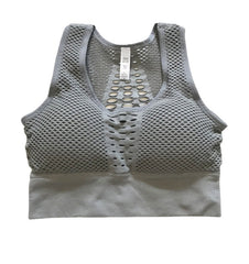 Breathable mesh sports Bra