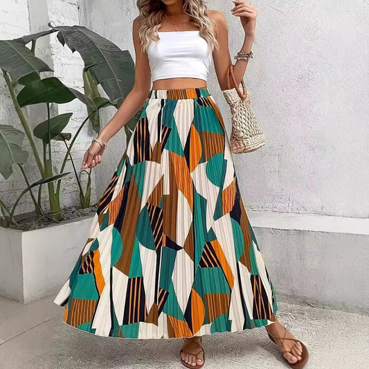 Women’s Fashion Casual Printed Skirt | Trendy & Comfortable Skirt for Everyday Wear