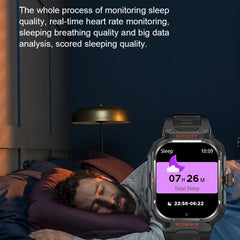 Full Touch HD Screen, Metal Body, TWS Sports Earbuds + IP67 Waterproof Smart Watch 2-in-1, 360 MAh, DIY Watch Faces, NFC, Multi-sport Data Tracking, Message Reminders, Sleep Monitoring