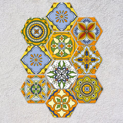 Moroccan style floor wall sticker