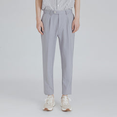 Summer Nine-point Suit Trousers Men's Slim Fashion Small Trousers