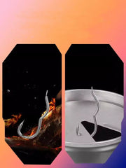 New Automatic Flip Fishhook Genuine Goods Sub-thread Finished Double Hook Anti-off