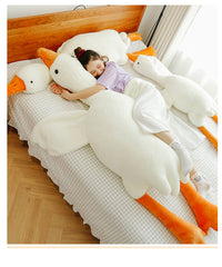 Cute Big White Geese Pillow Plush Toy