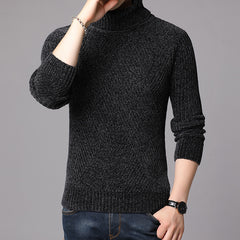 Pull décontracté en chenille pour hommes