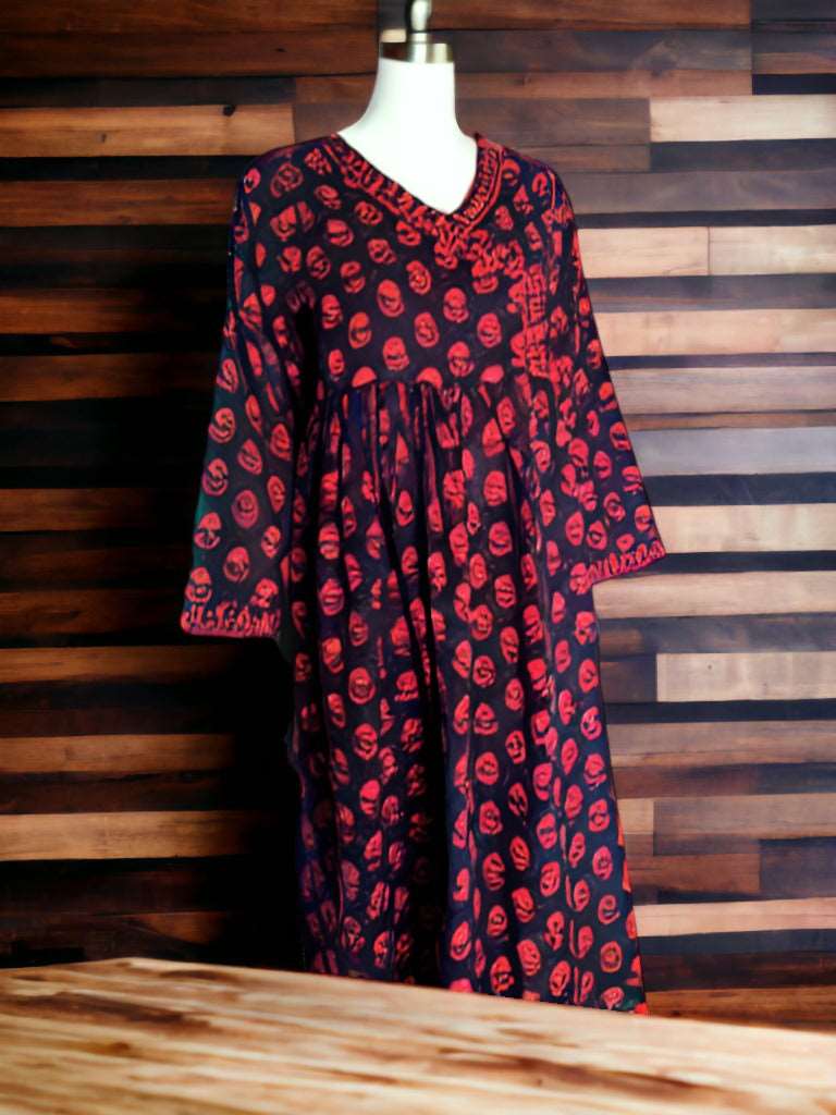 100% cotton pakistani kurti dress (size small).