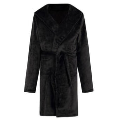 Mens & Ladies Nylon Hooded Bathrobe