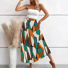 Women’s Fashion Casual Printed Skirt | Trendy & Comfortable Skirt for Everyday Wear