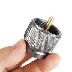 Camping Gas Stove Refill Adapter | Outdoor Cylinder Filling & Gas Tank Furnace Connector Accessories