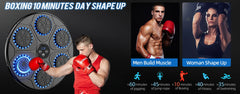 Music Boxing Machine – Smart Bluetooth Wall-Mounted Boxing Trainer | Electronic Punching Target for Home Gym & Fitness