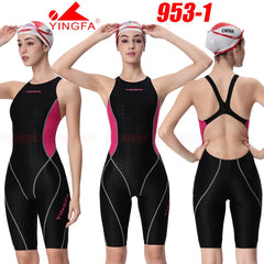 Women's & Girl's Competition Kneeskin Swimsuit – Professional Racing Swimwear | FINA Approved | Sizes #925, #937, #921