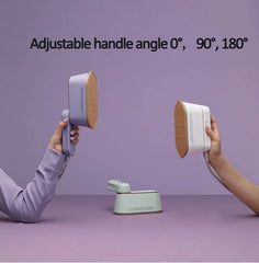 New Handheld Hanging Ironing Machine | 1000W Portable Steam Iron | Wet & Dry Double Ironing with 6 Steam Holes
