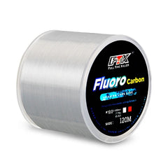 FTK 120m Fishing Line | 0.2mm-0.6mm | 7.15LB-45LB Fluorocarbon Coated Nylon Fishing Line