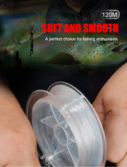 FTK 120m Fishing Line | 0.2mm-0.6mm | 7.15LB-45LB Fluorocarbon Coated Nylon Fishing Line