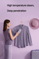 New Handheld Hanging Ironing Machine | 1000W Portable Steam Iron | Wet & Dry Double Ironing with 6 Steam Holes