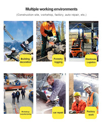 Safety Shoes For Men Light Weight Steel Toe Orginal Waterproof Work Safety Sneakers Boots Anti-Smashing Steel Toe Puncture Proof