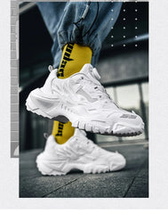 Men’s Luxury Sneakers – Breathable Running Trainers, Fashion Loafers & Casual Sport Shoes for Everyday Comfort