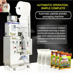 1-50g Automatic Quantitative Sealing Machine – Tea Bag Packing Machine, Automatic Weighing Machine for Powder/Granule Filler (110V/220V)