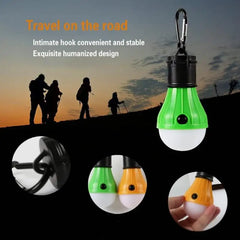 Portable Camping Light | Mini LED Bulb Emergency Lamp with 3 Lighting Modes & Hanging Hook