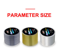 FTK 120m Fishing Line | 0.2mm-0.6mm | 7.15LB-45LB Fluorocarbon Coated Nylon Fishing Line