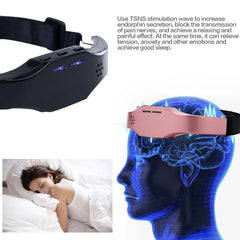 Electric Head Massager for Migraine and Insomnia Relief – Sleep Aid & Headache Therapy Machine for Body Relaxation