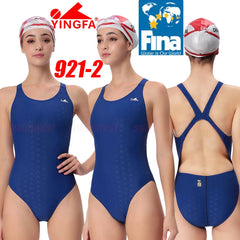 Women's & Girl's Competition Kneeskin Swimsuit – Professional Racing Swimwear | FINA Approved | Sizes #925, #937, #921