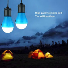 Portable Camping Light | Mini LED Bulb Emergency Lamp with 3 Lighting Modes & Hanging Hook