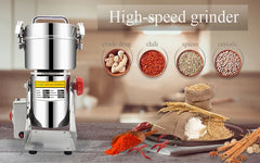 BioloMix 800g/700g Grains, Spices, Herbs, Cereal, Coffee Dry Food Grinder Mill – Gristmill Flour Powder Crusher