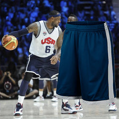 Men’s Basketball Training Shorts – Loose Fit, Quick-Dry Fitness & Running Shorts, Plus Size Available