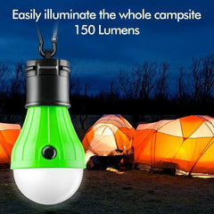 Portable Camping Light | Mini LED Bulb Emergency Lamp with 3 Lighting Modes & Hanging Hook