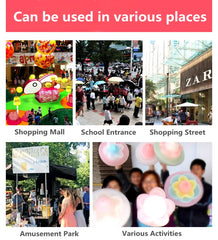 110V/220V Commercial Cotton Candy Machine – Electric Candy Floss Maker, Cotton Candy Machine CC-3803 (1pc)